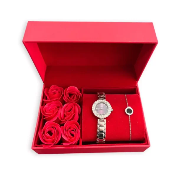 Coffret-cadeau-femme-Montre-bracelet Box Montre