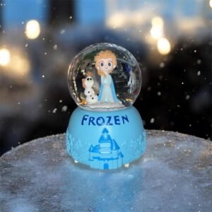 Boulle de neige lumineuse automatique